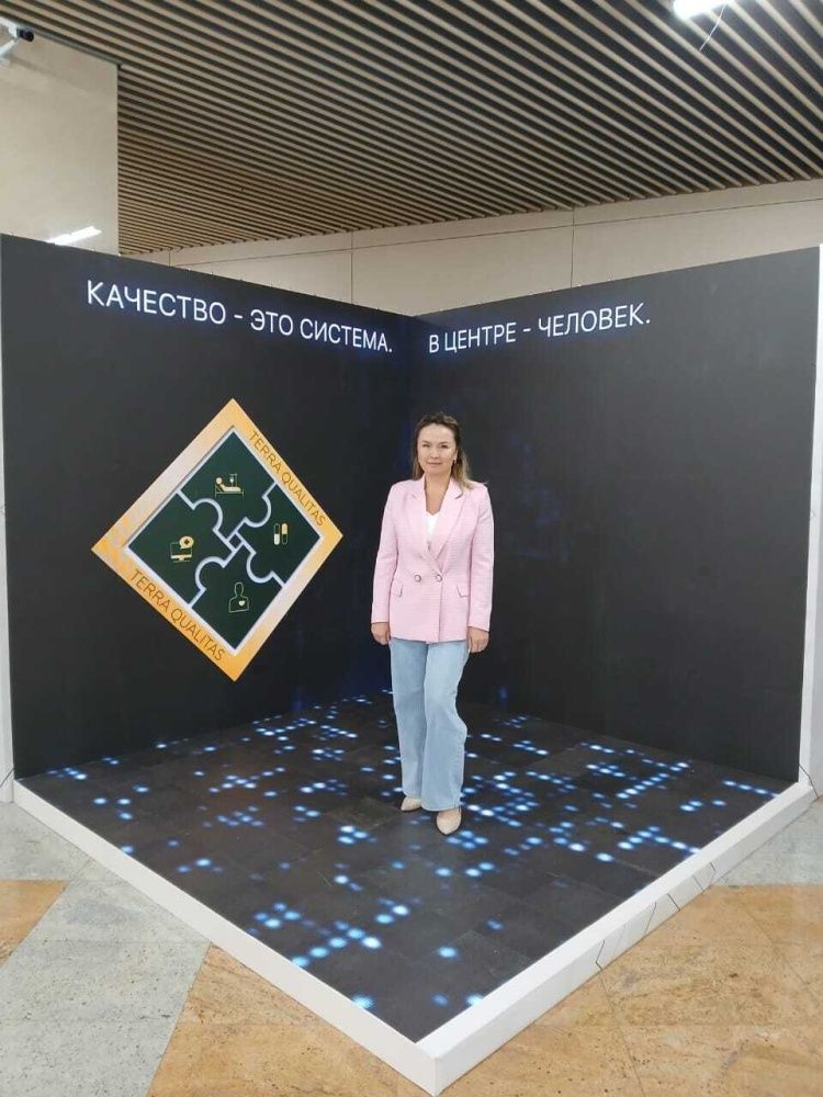 и.о. главной медсестры Ирина Ульмаскулова посетила сессию "Качество и безопасность медицинской деятельности